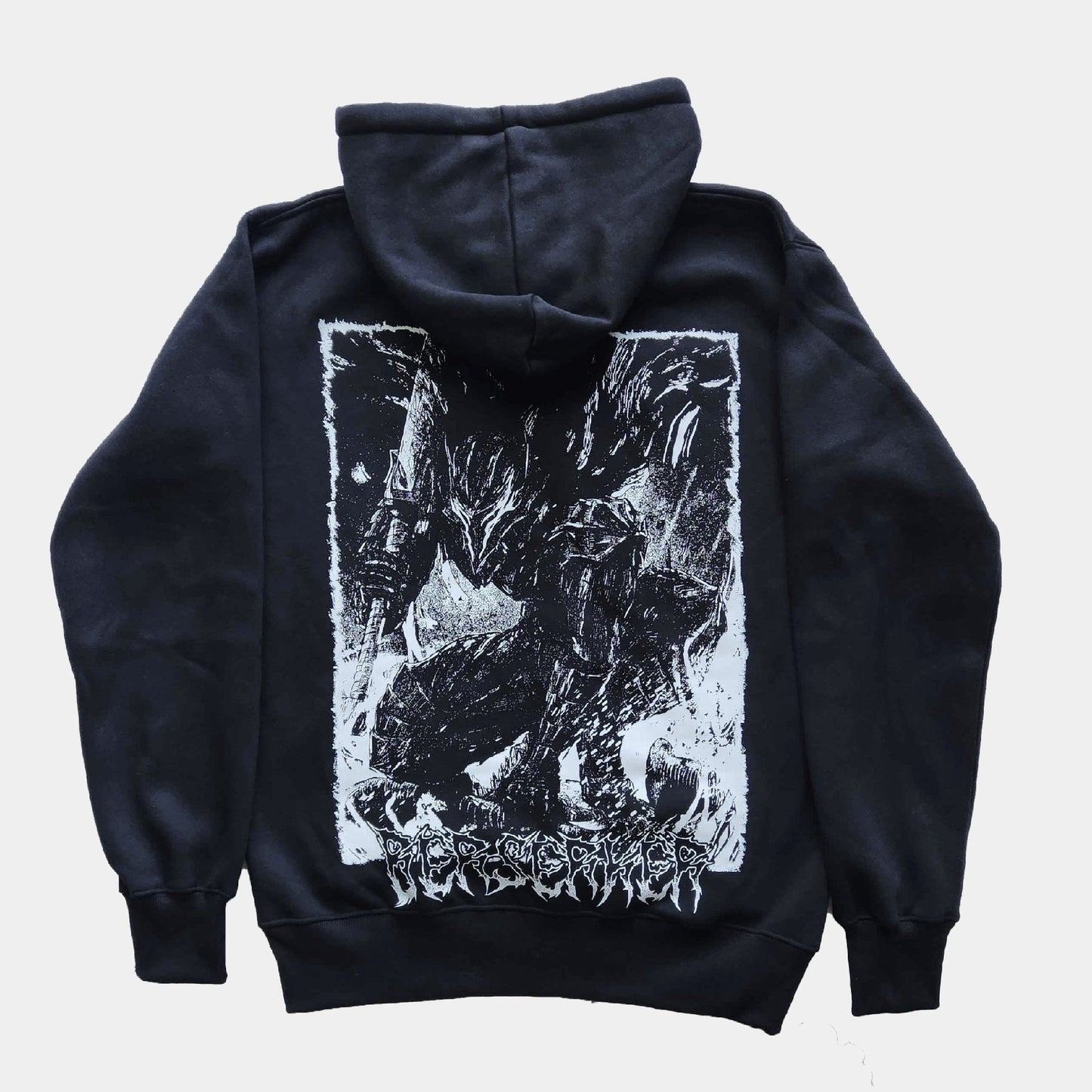 Black Berserker armour hoodie from Berserk